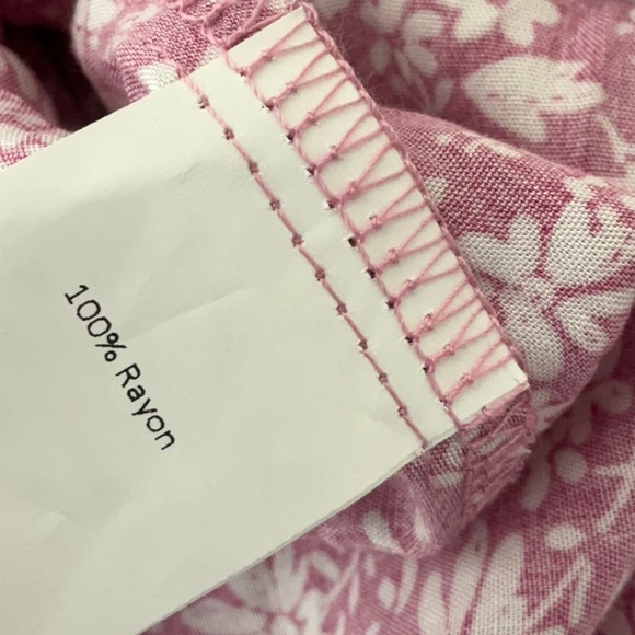 Seta T Women's Casual Floral Crew Neck Cap Sleeve Boho Flowy Midi Dress Size S - Picture 12 of 16